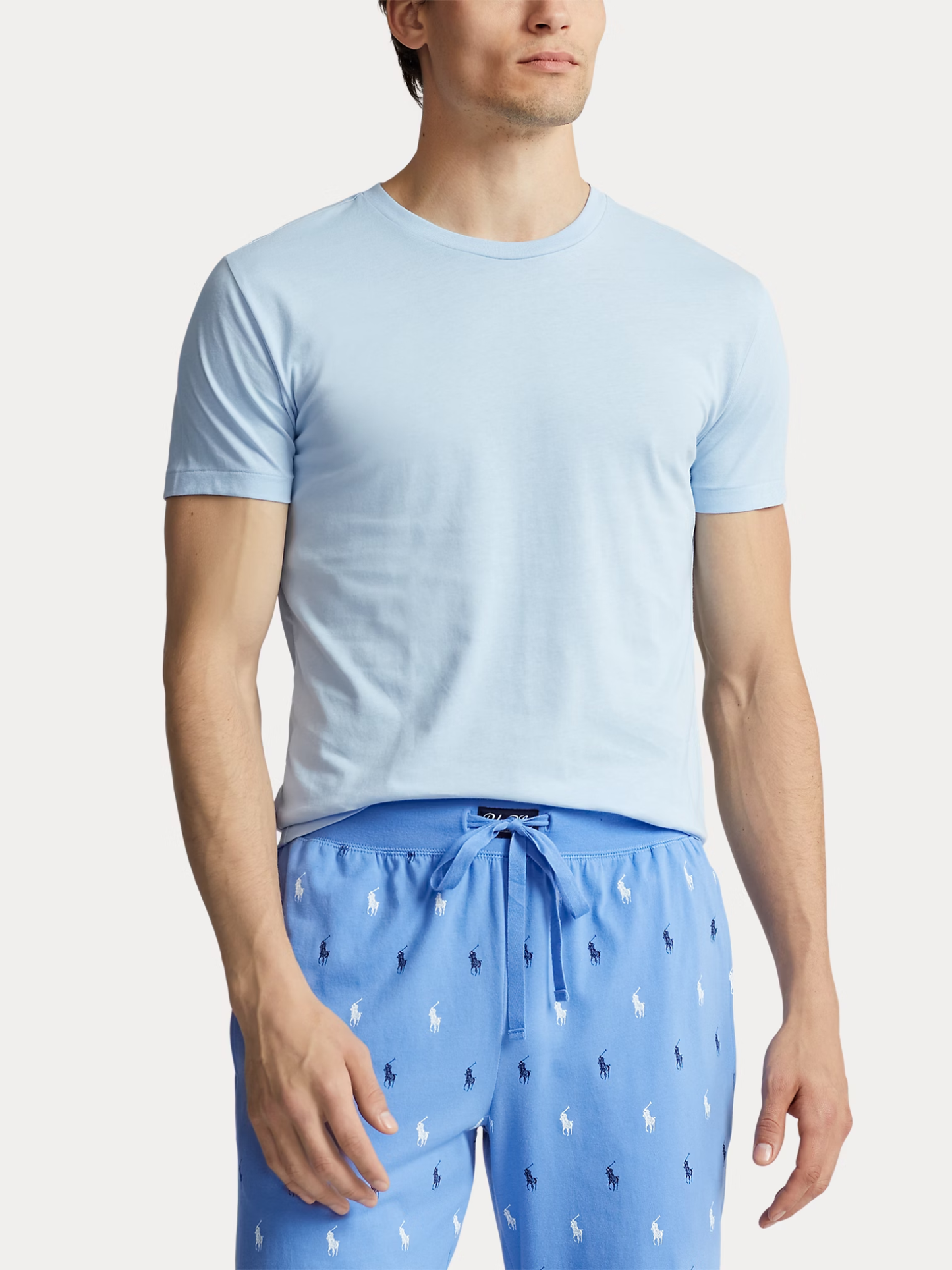 RALPH LAUREN Slim Crewneck 3-Pack T-shirts Crs Navy/Lt Navy/Elt