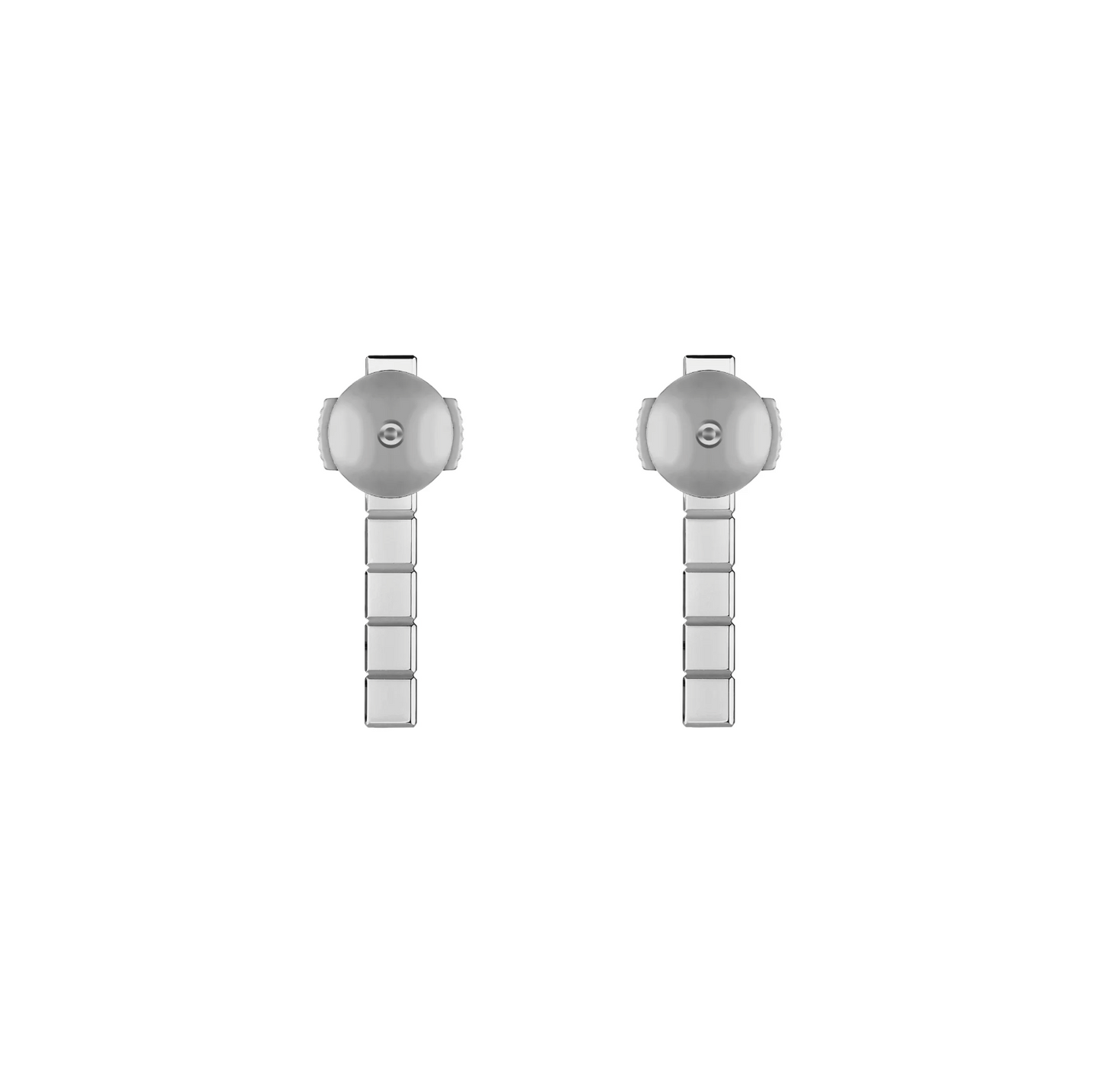 Chopard Ice Cube Silver Earrings
