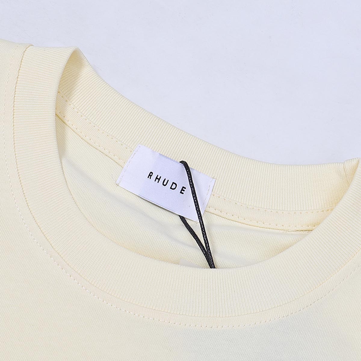 Rhude T-shirts Mont Blanc Short Sleeve Men and Women
