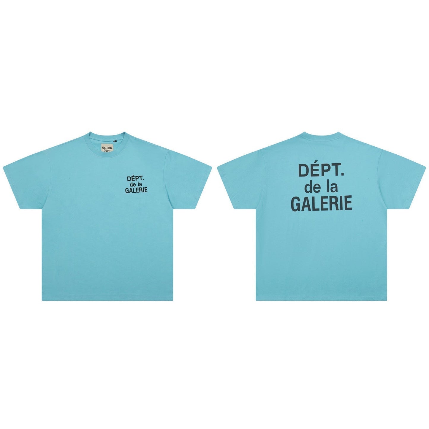 Gallery Dept T-Shirt Alphabet Slogan Short Sleeve T-Shirt