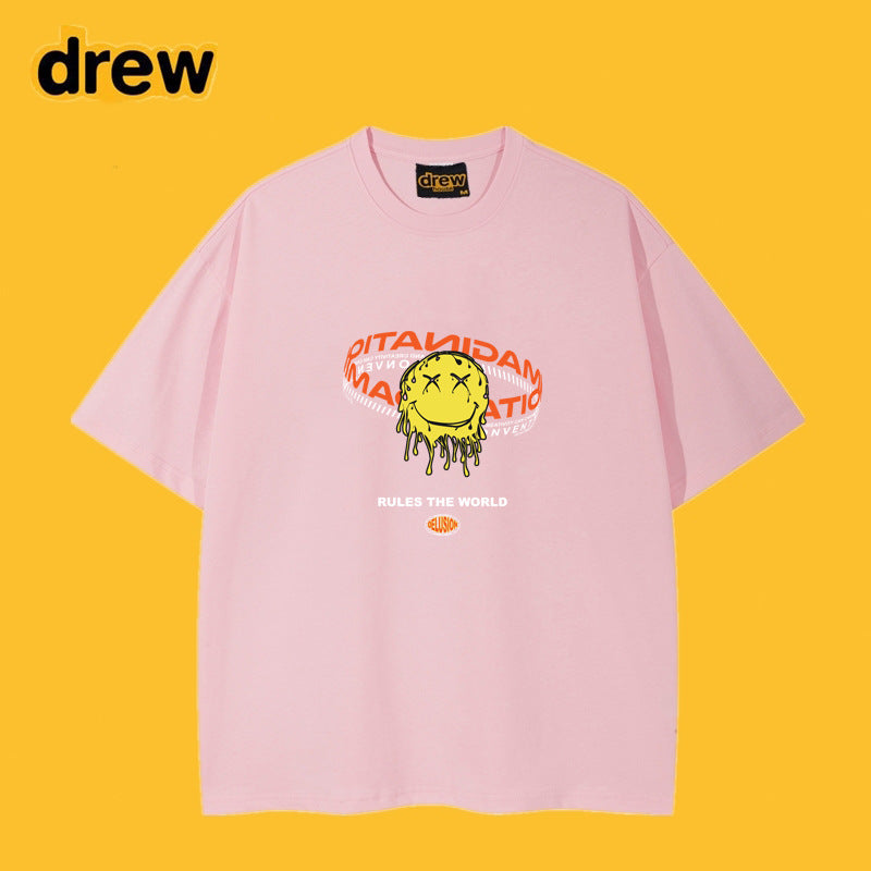 Drew T-shirts Short Sleeve Loose Men