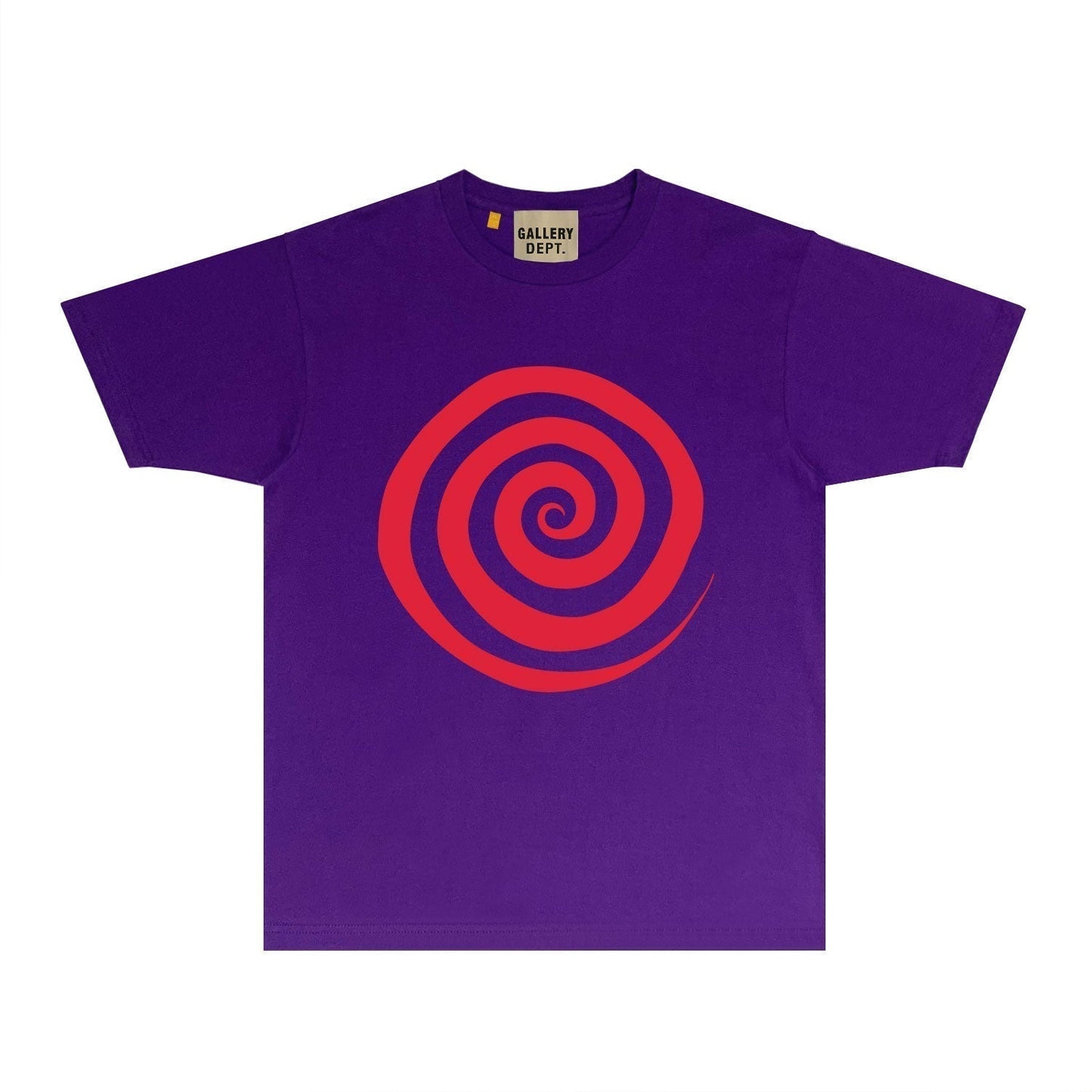 Gallery Dept T Shirt Retro Printed Loose Short-Sleeved Shirt