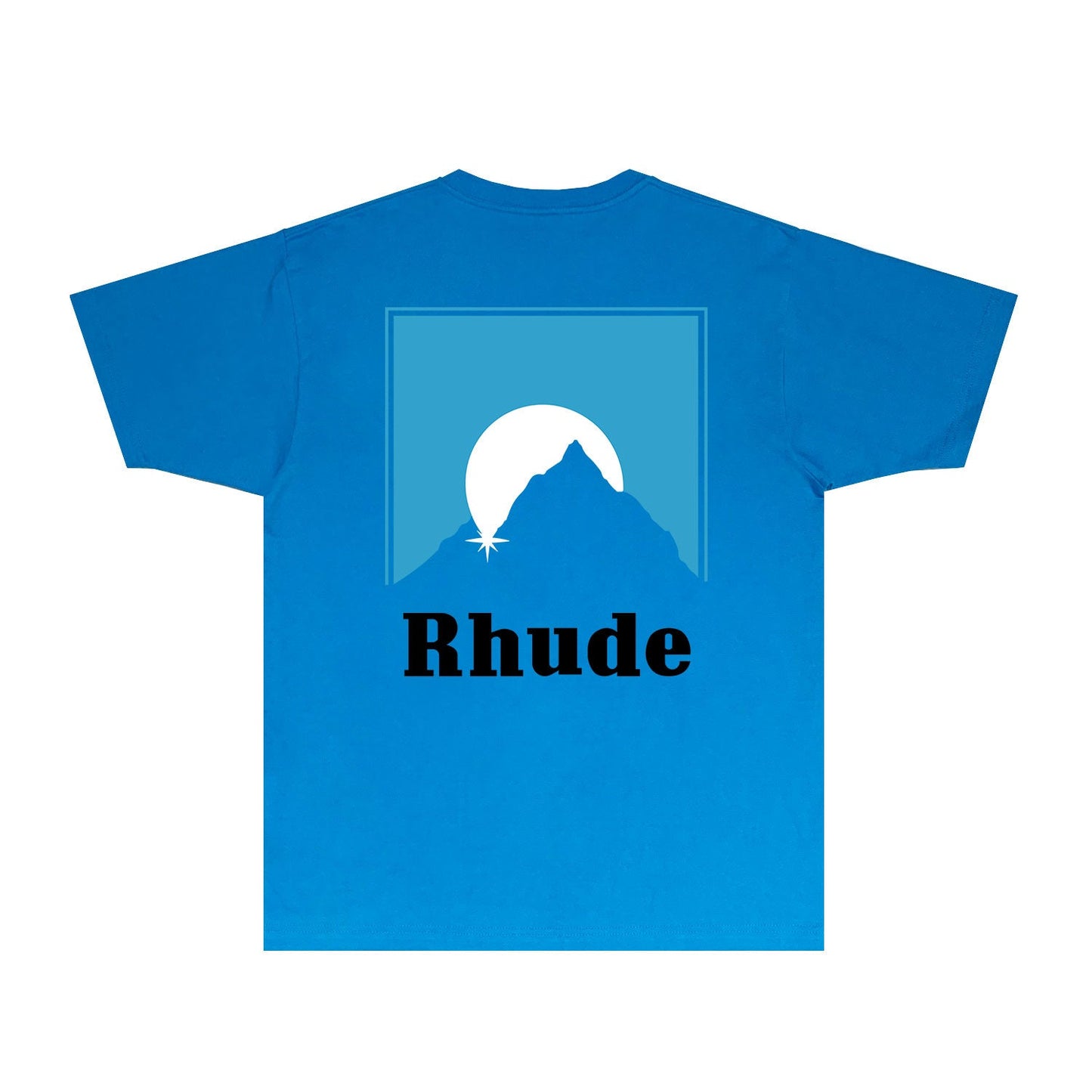 Rhude T-shirts Printed Trendy Pure Cotton