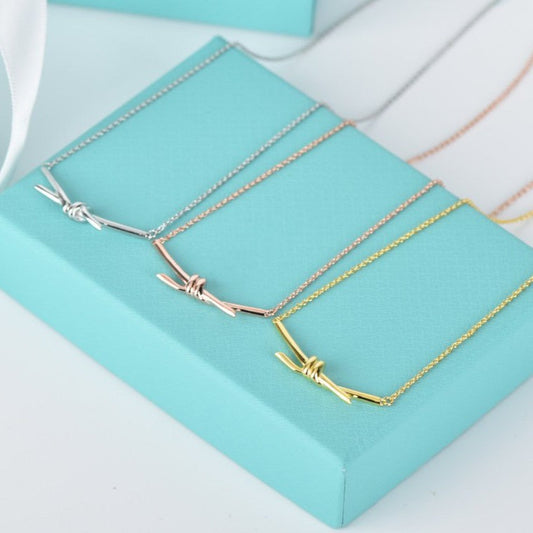 Tiffany Knot Necklace
