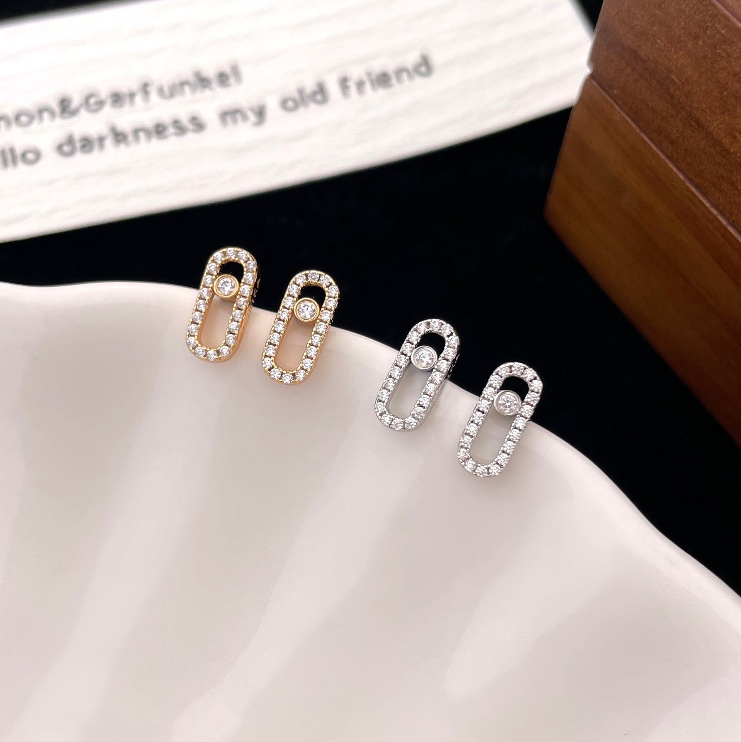 Chaumet Move Uno Cubic Zirconia Small Earrings