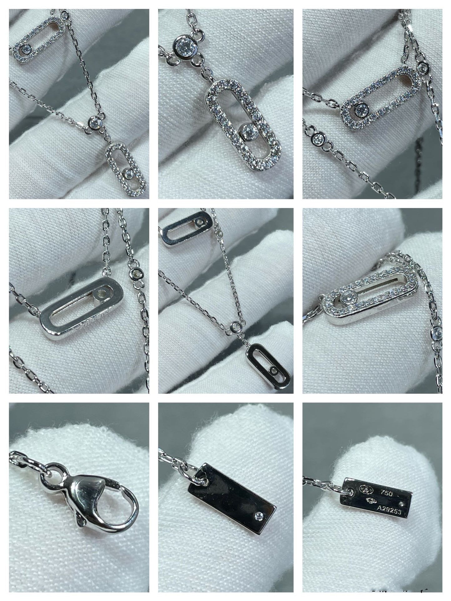 Messika Move 2 Row Cubic Zirconia Necklace