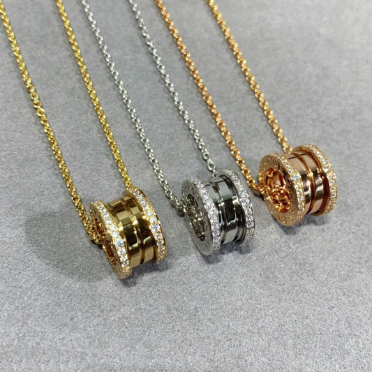 Bvlgari Zero 1 Cubic Zirconia Necklace