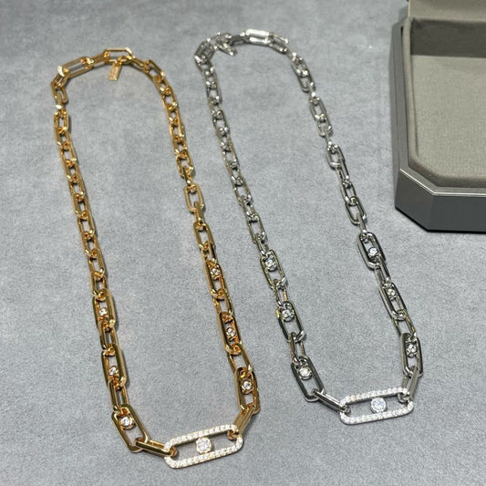 Messika Move Link Cubic Zirconia Necklace