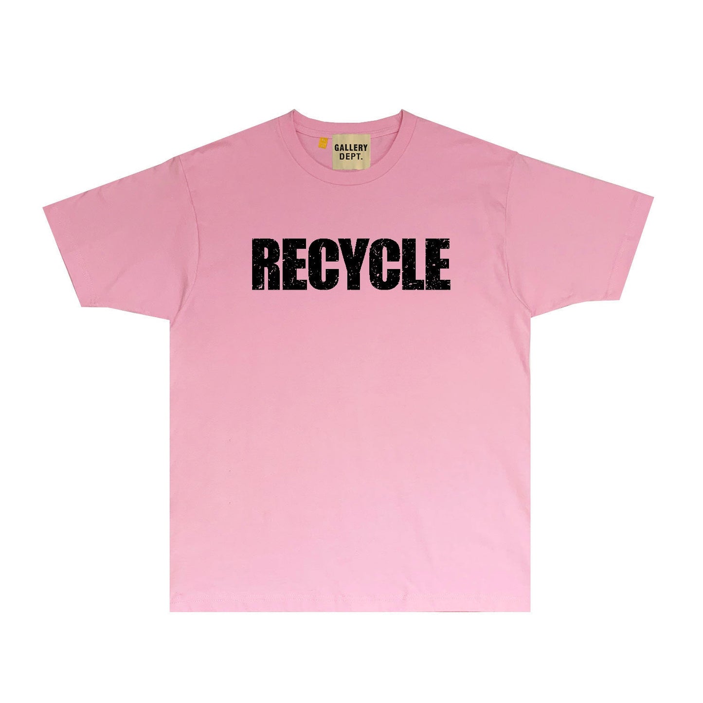 Gallery Dept T Shirt Retro Printed Loose Short-Sleeved Shirt