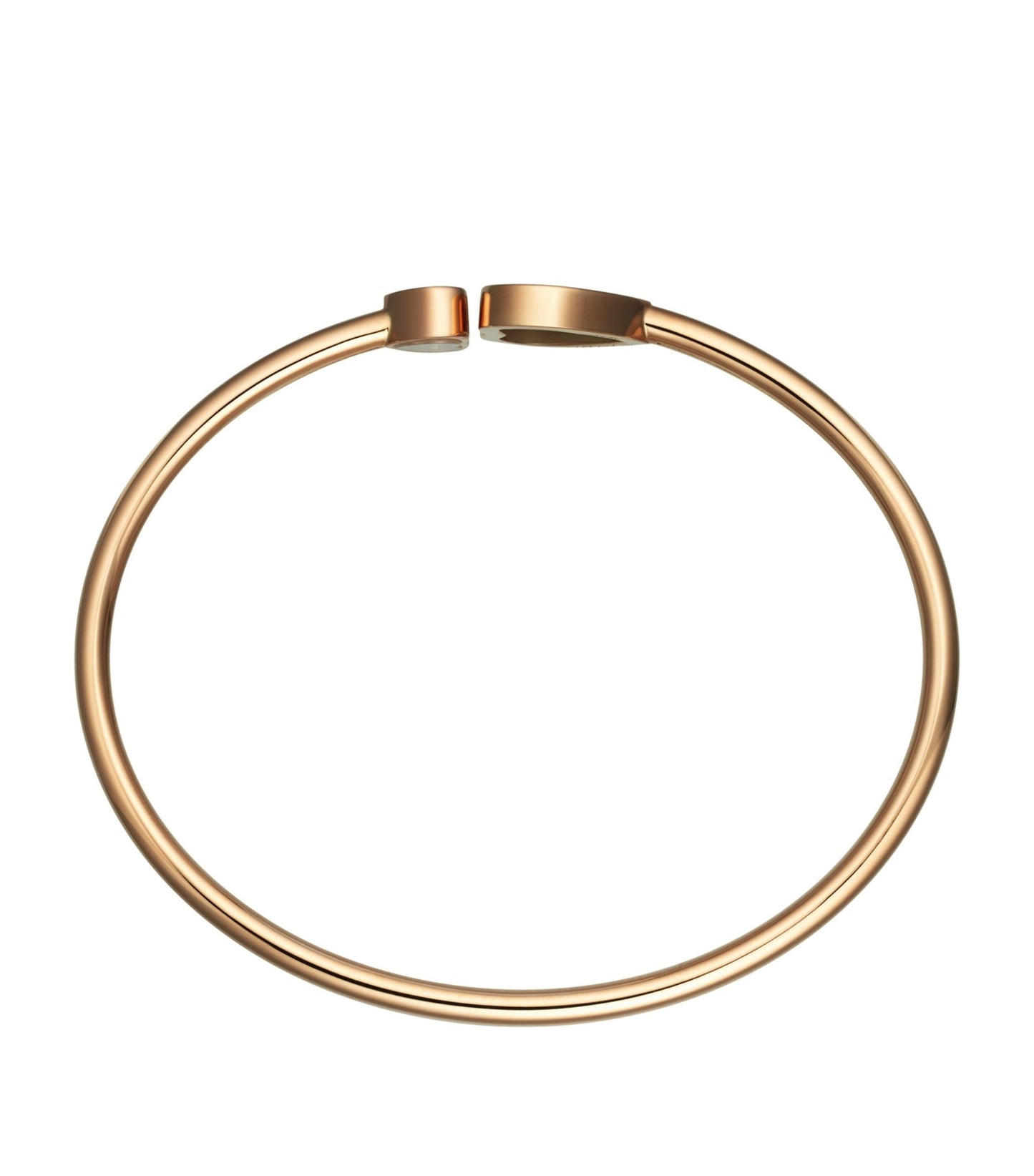 Chopard Happy Heart Pink Gold Bracelet Cubic Zirconia