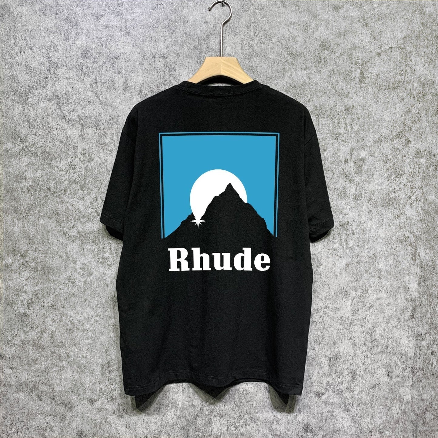 Rhude T-shirts Printed Trendy Pure Cotton