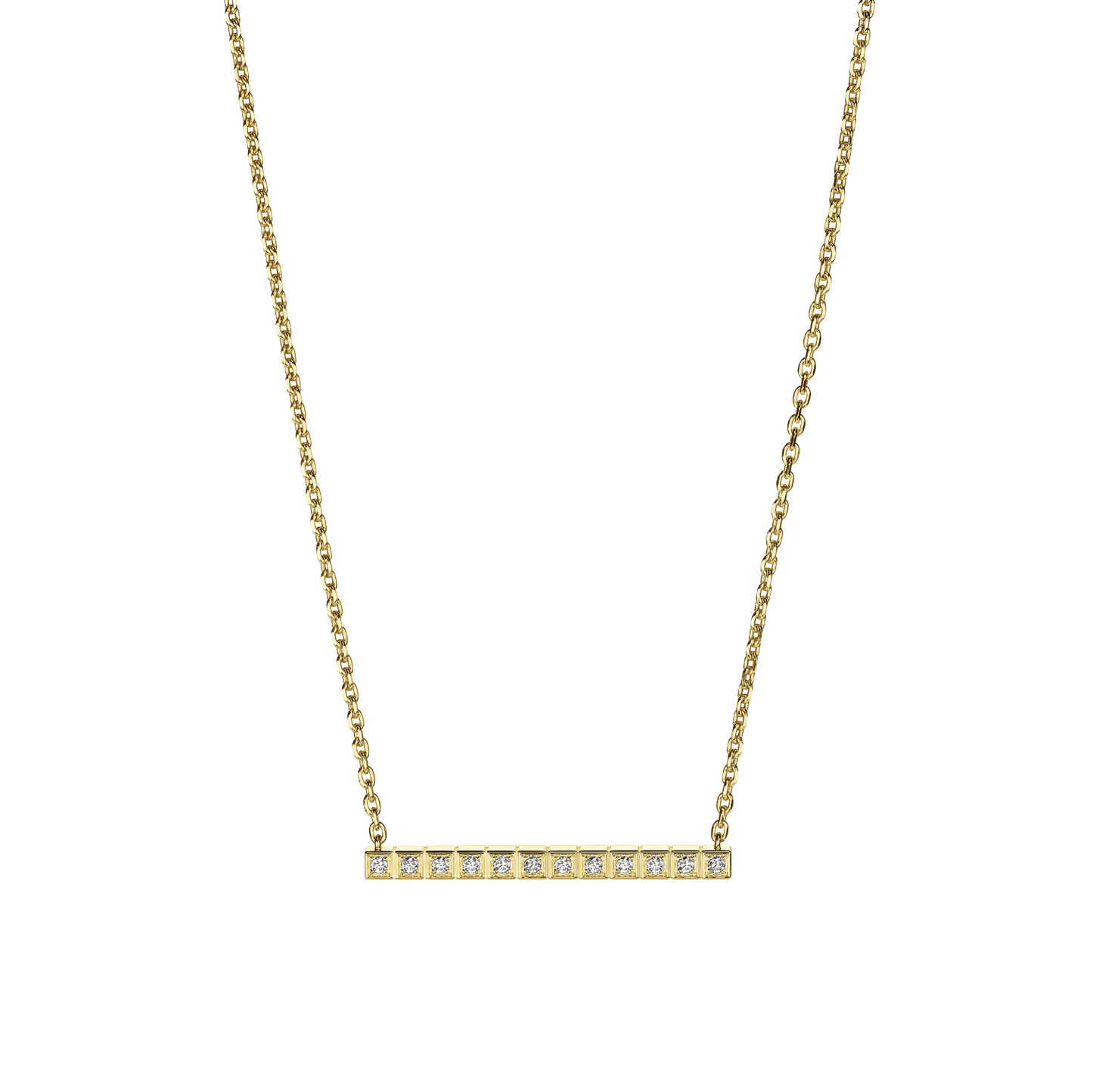 Chopard Ice Cube Full-Set Cubic Zirconia Necklace