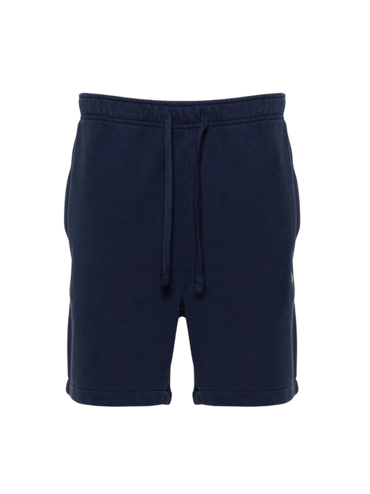 RALPH LAUREN Logo Embroidered Drawstring Shorts Navy