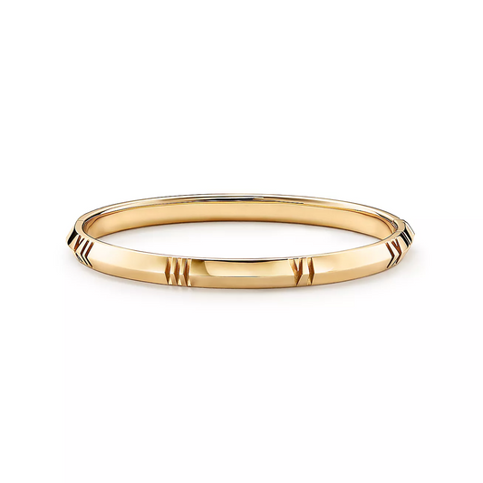 Tiffany Atlas X Gold Bracelet