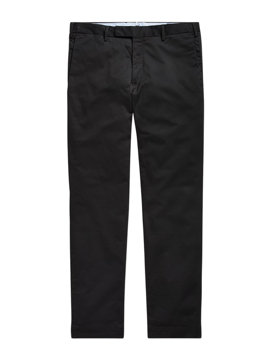 RALPH LAUREN Stretch Slim Fit Chino Trousers Black