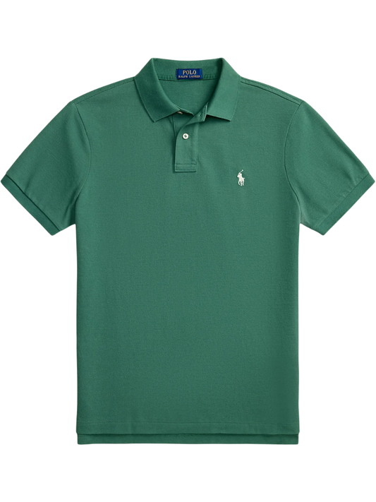 RALPH LAUREN The Iconic Mesh Polo Antique Green