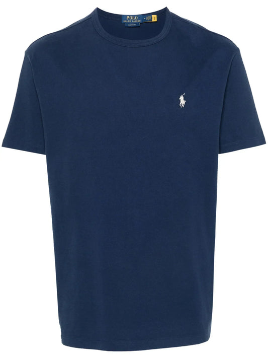 RALPH LAUREN Classic Fit Jersey T-Shirt Navy