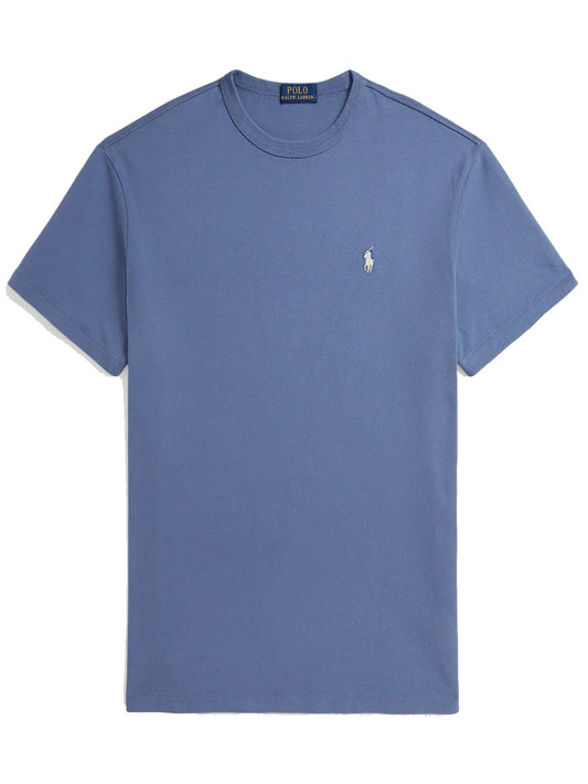 RALPH LAUREN Classic Fit Jersey T-Shirt Blue