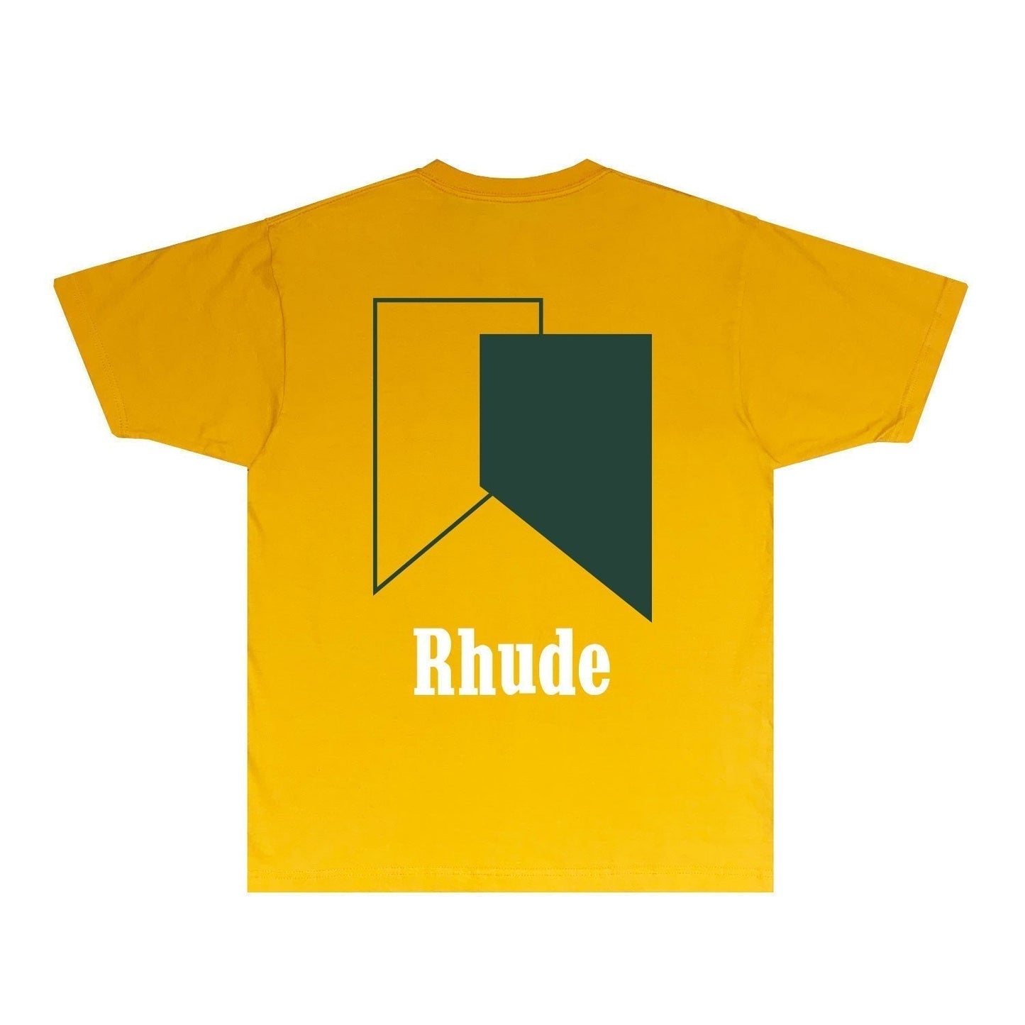 Rhude T-shirts Printed Trendy Pure Cotton