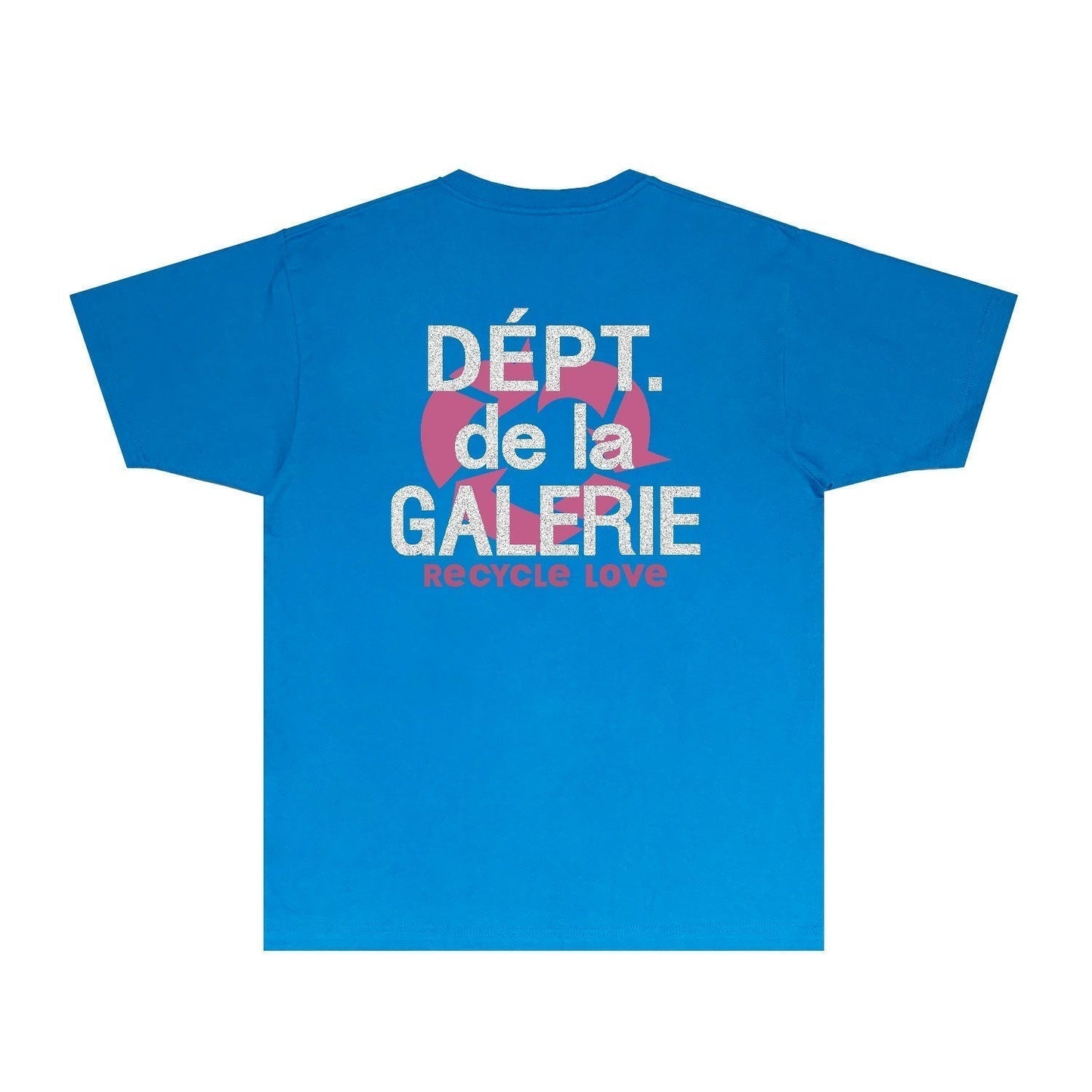 Gallery Dept T Shirt Retro Printed Loose Short-Sleeved Shirt