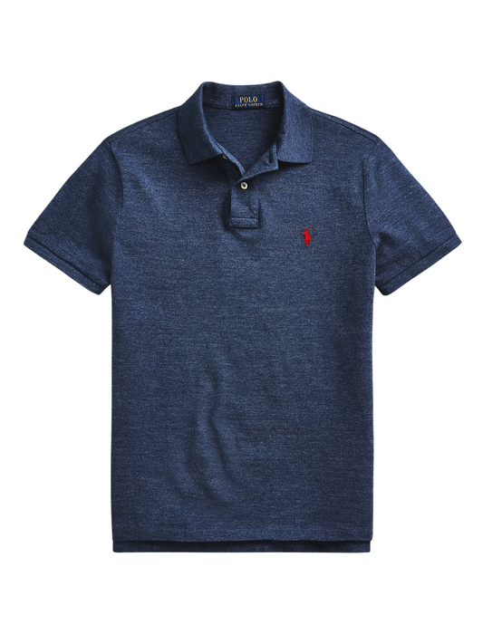 RALPH LAUREN The Iconic Mesh Polo Shirt Classic Royal Heather
