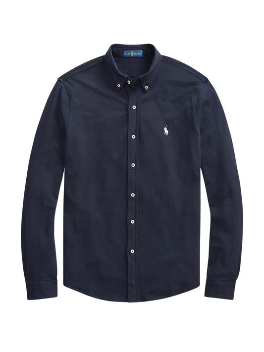 RALPH LAUREN Featherweight Mesh Shirt Aviator Navy