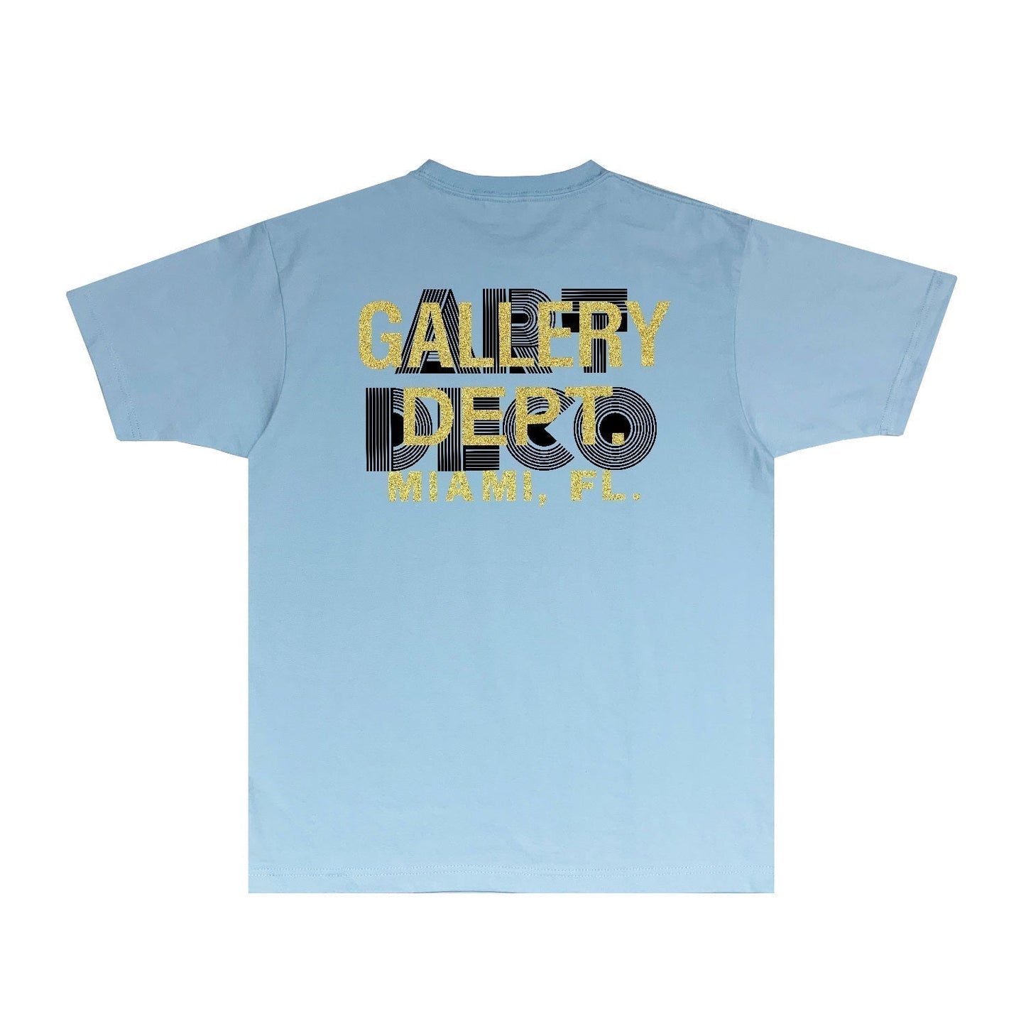 Gallery Dept T Shirt Retro Printed Loose Short-Sleeved Shirt (part2)