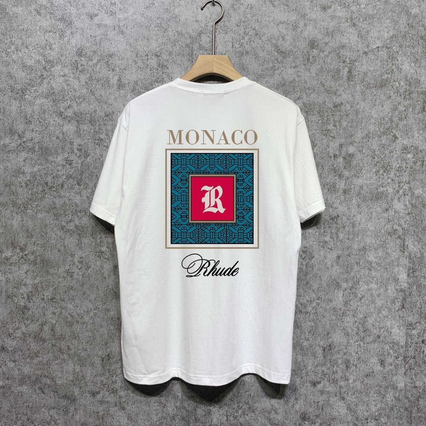 Rhude T-shirts Printed Trendy Pure Cotton