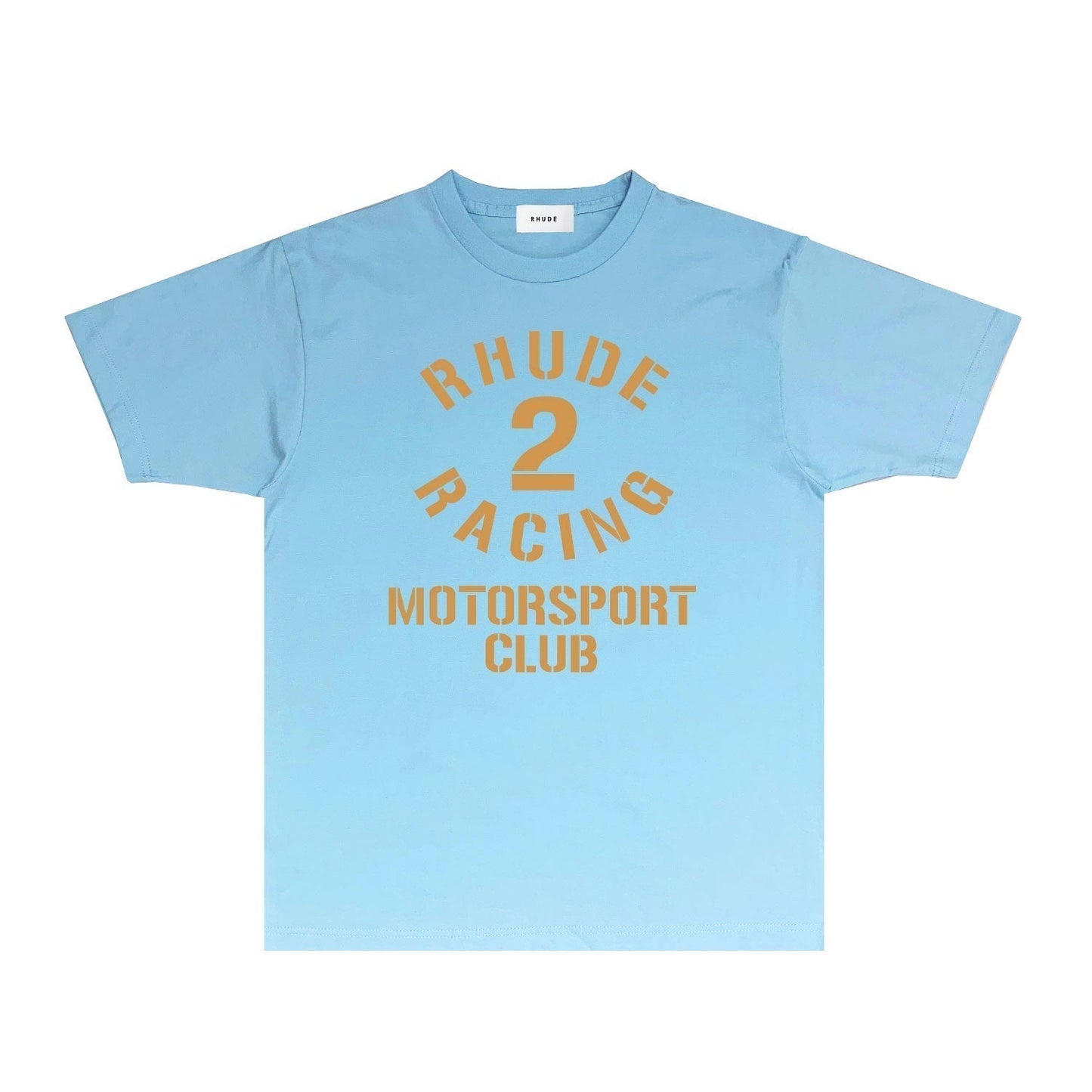 Rhude T-shirts Printed Trendy Pure Cotton