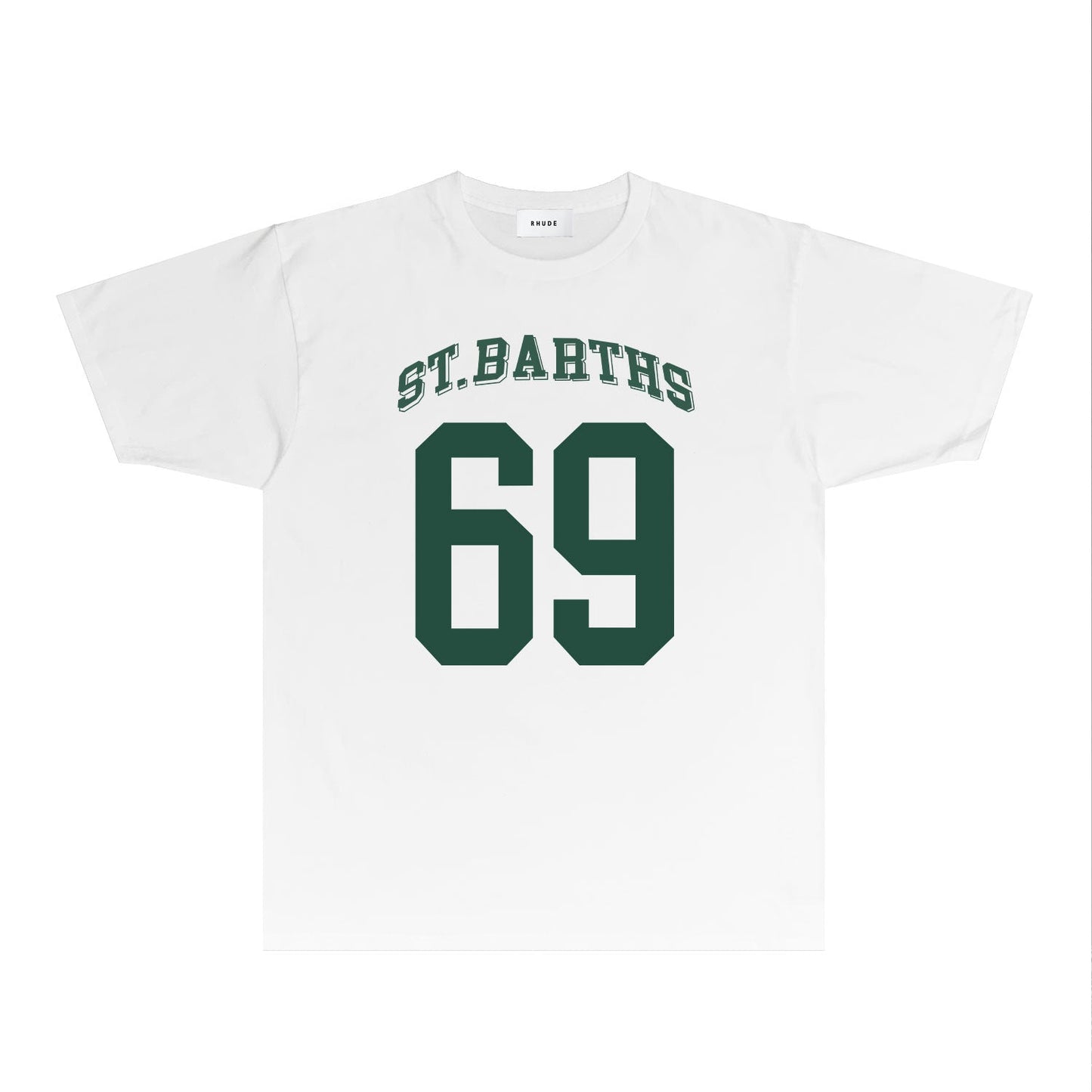 Rhude T-shirts Printed Trendy Pure Cotton