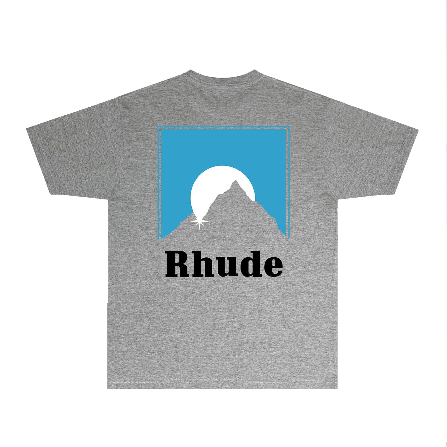Rhude T-shirts Printed Trendy Pure Cotton
