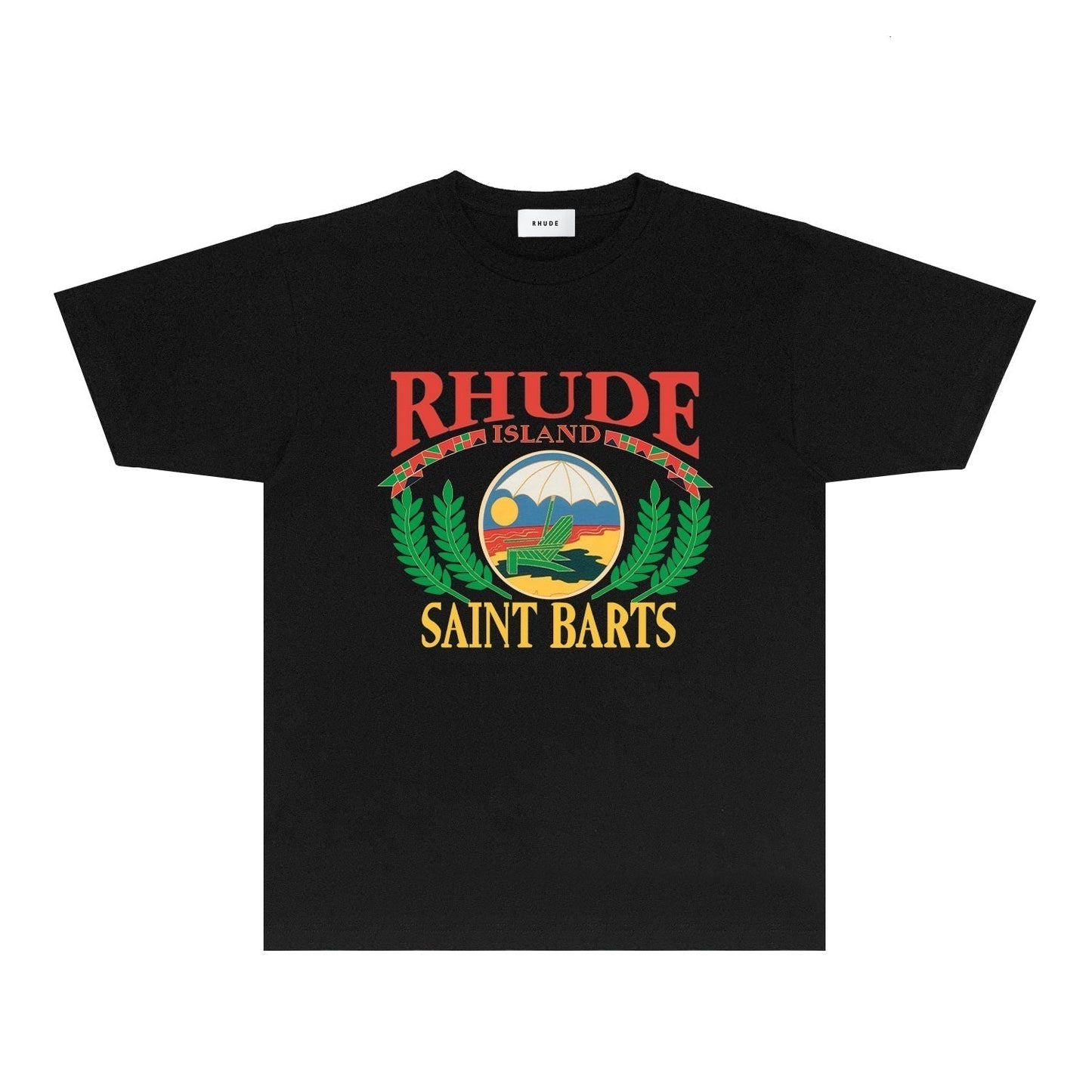 Rhude T-shirts Printed Trendy Pure Cotton