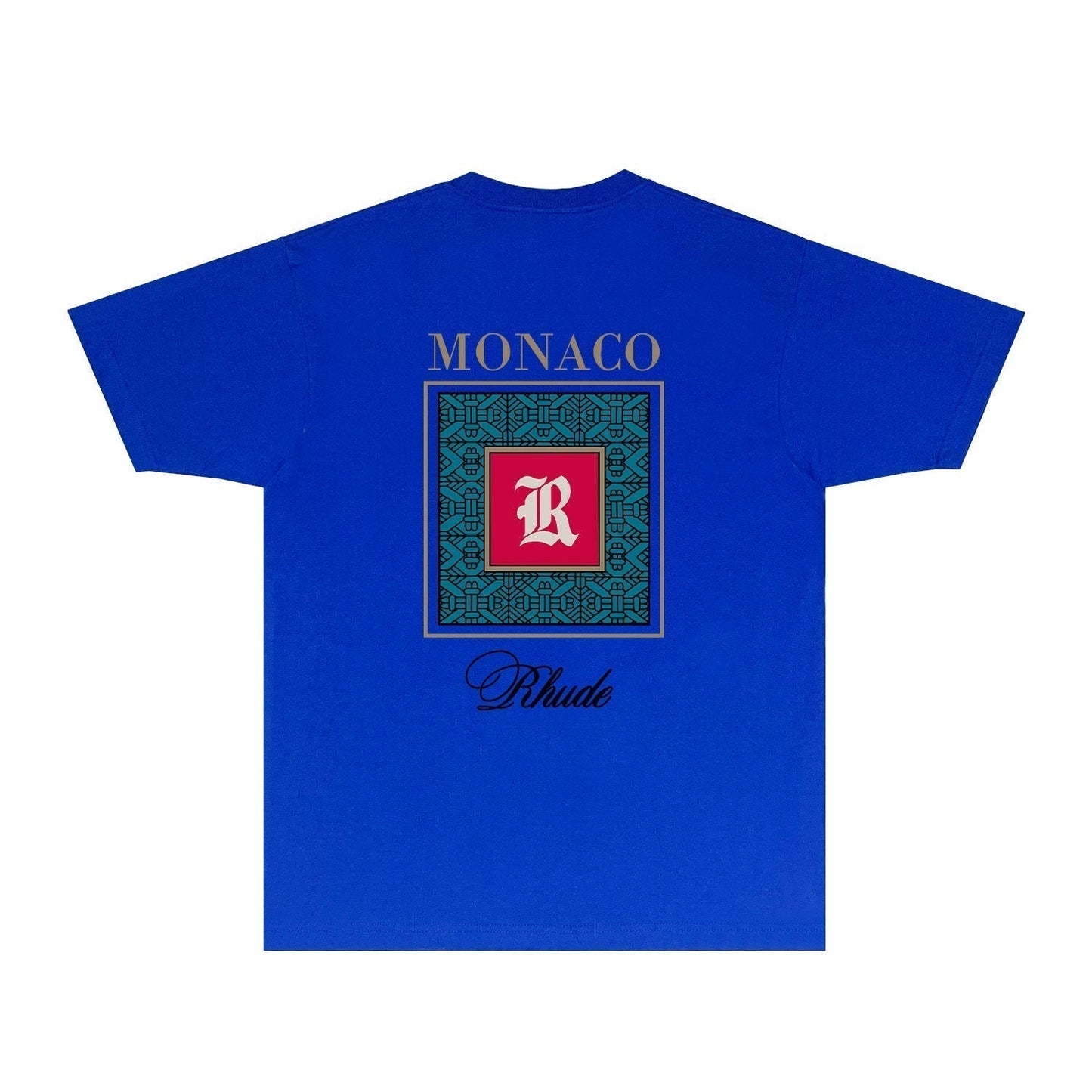Rhude T-shirts Printed Trendy Pure Cotton