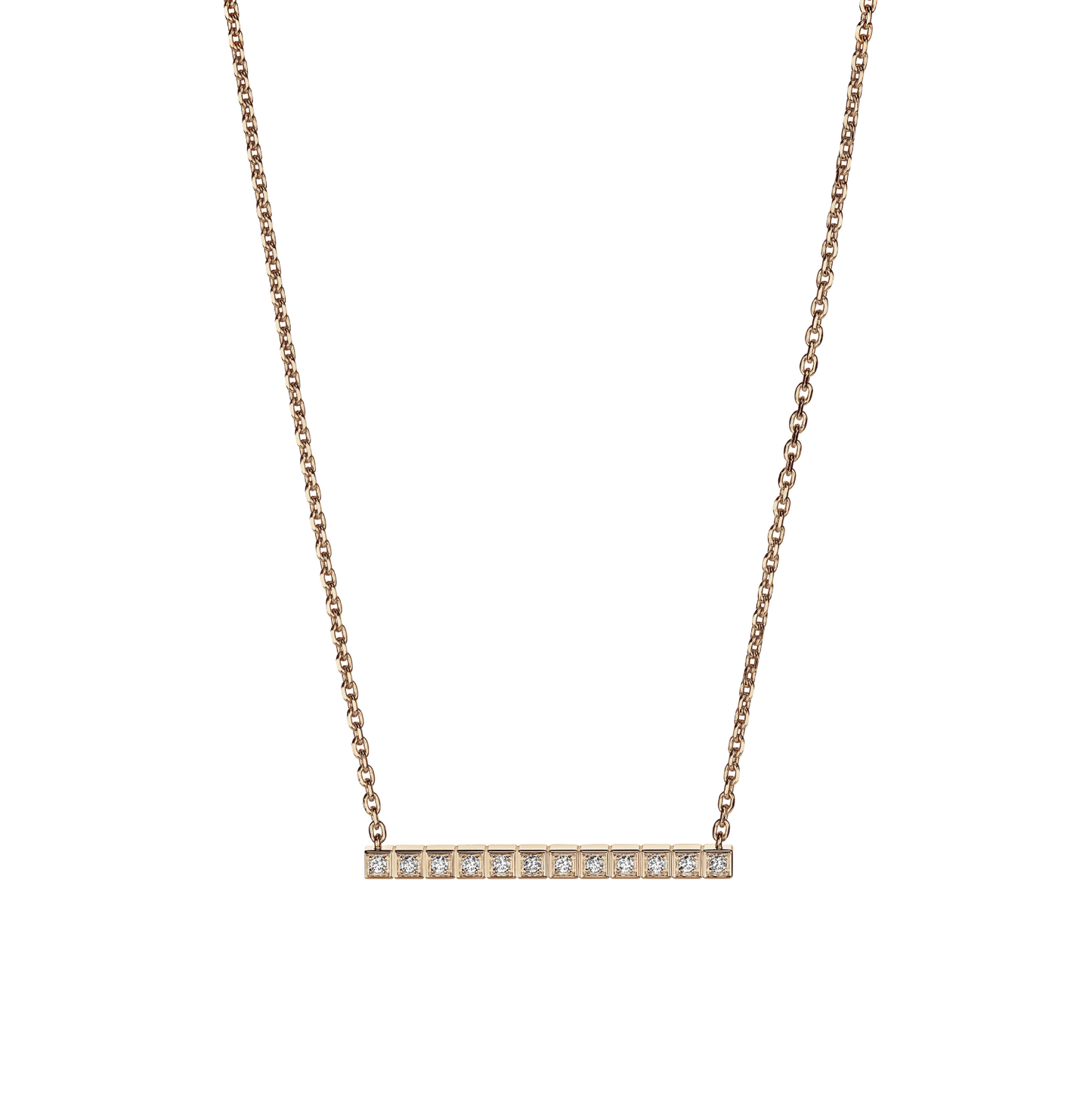 Chopard Ice Cube Full-Set Cubic Zirconia Necklace