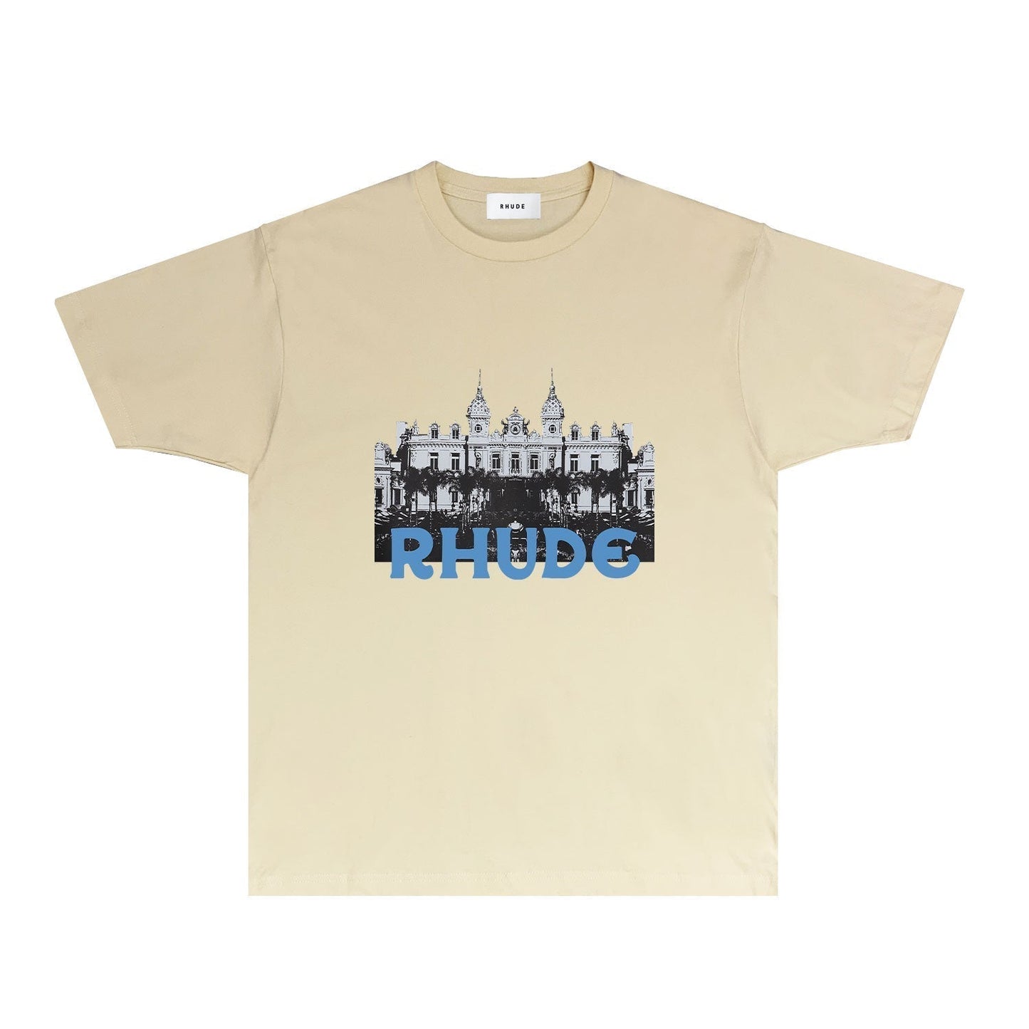 Rhude T-shirts Printed Trendy Pure Cotton