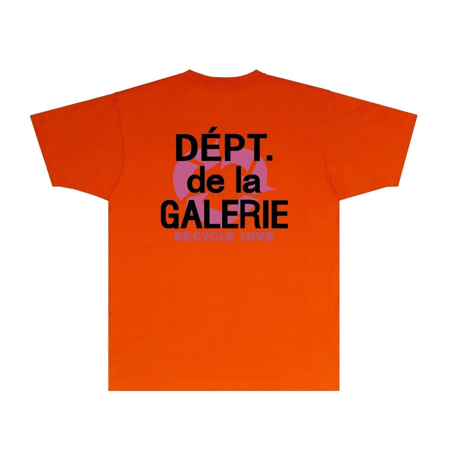 Gallery Dept T Shirt Retro Printed Loose Short-Sleeved Shirt
