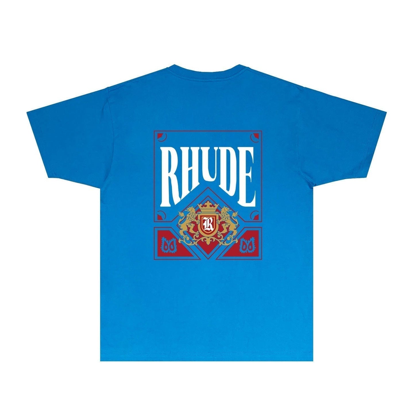 Rhude T-shirts Printed Trendy Pure Cotton