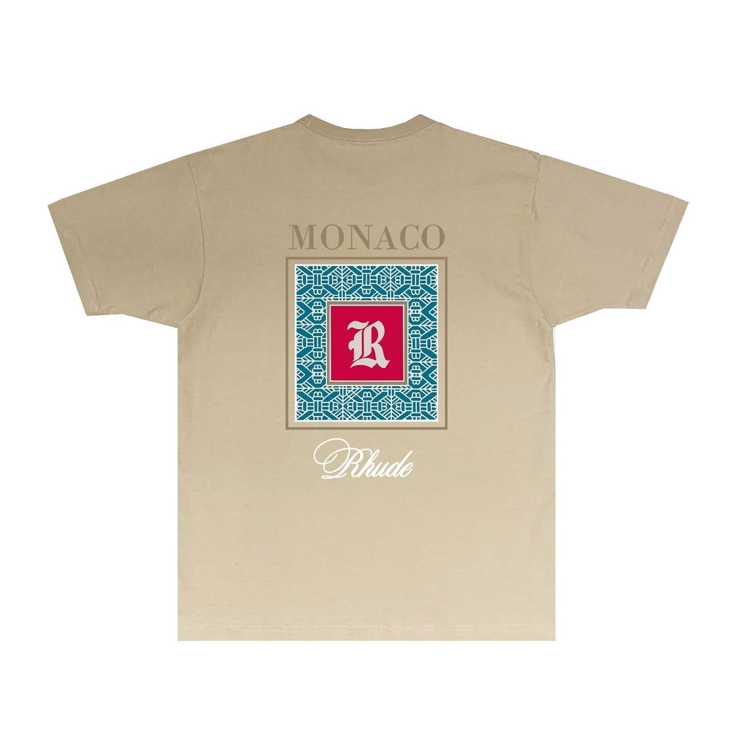 Rhude T-shirts Printed Trendy Pure Cotton