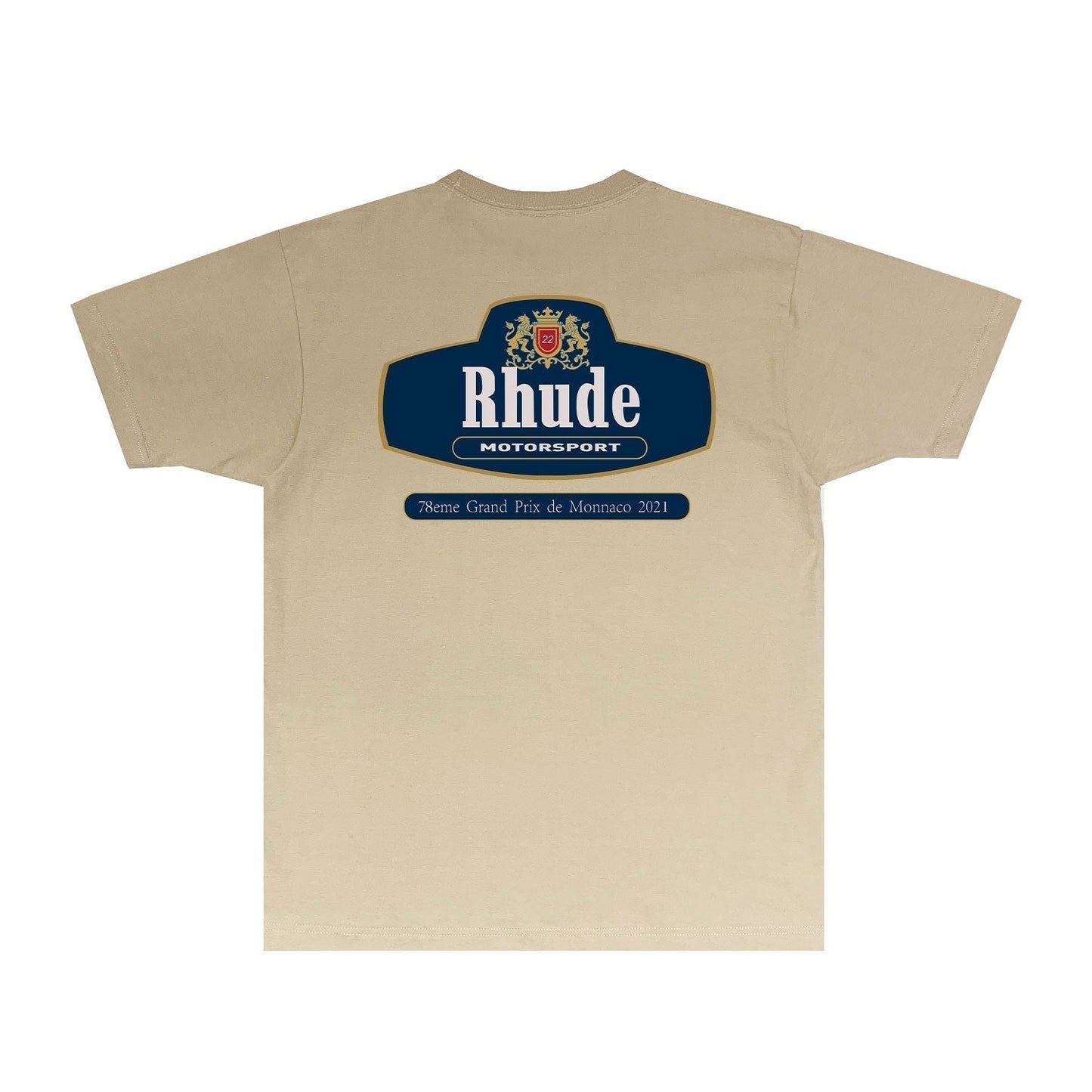 Rhude T-shirts Printed Trendy Pure Cotton