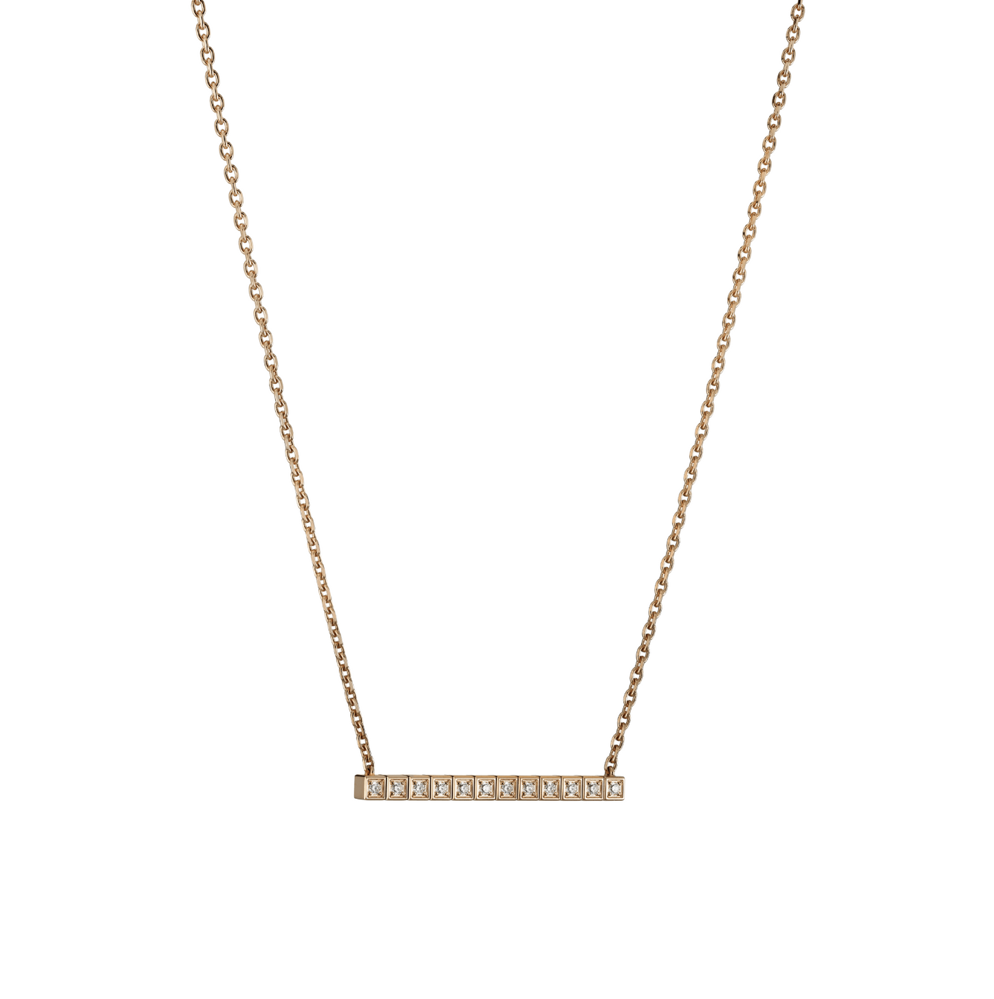 Chopard Ice Cube Full-Set Cubic Zirconia Necklace