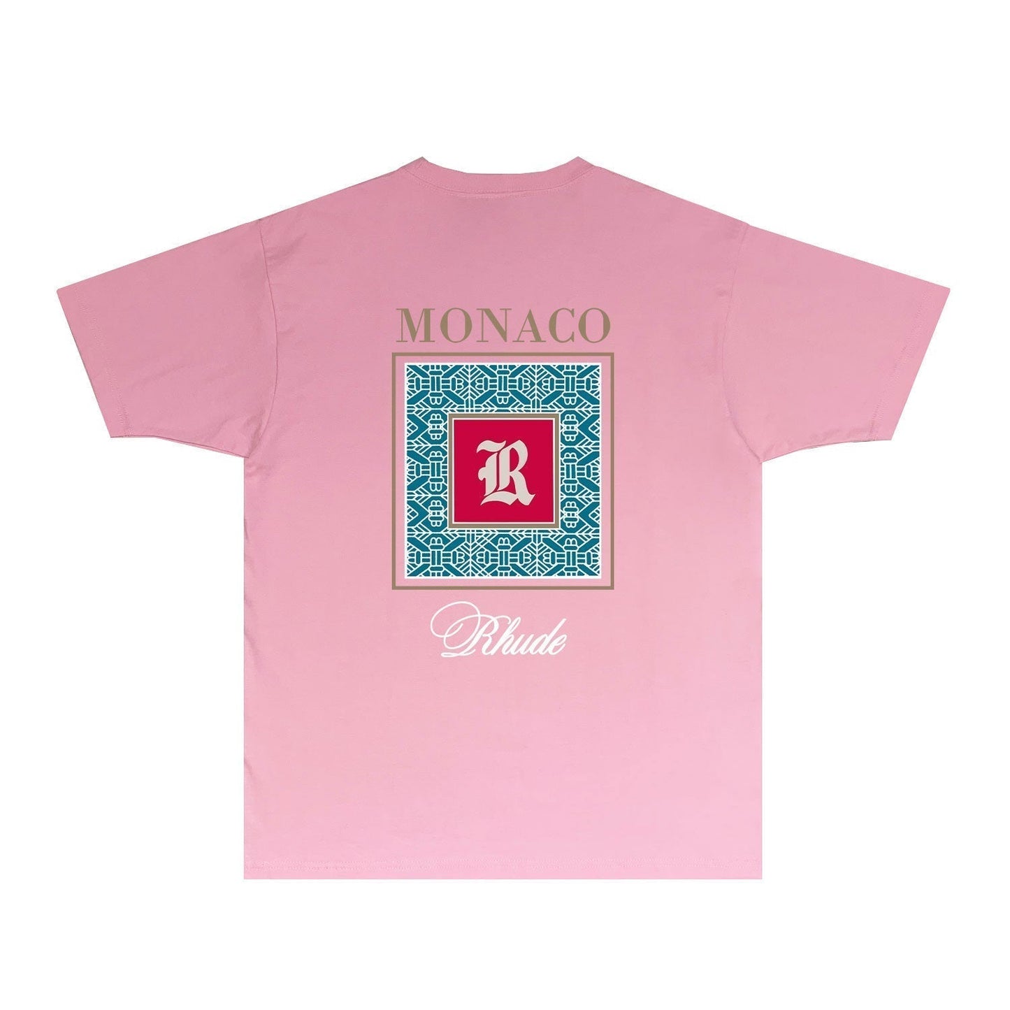 Rhude T-shirts Printed Trendy Pure Cotton