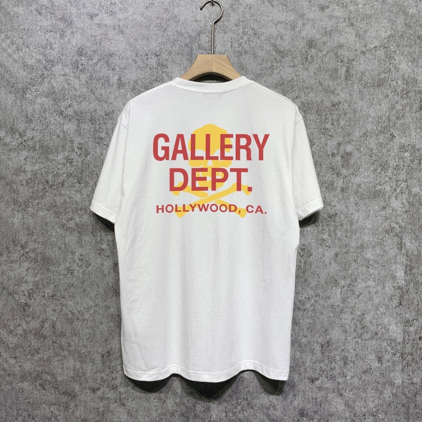 Gallery Dept T Shirt Retro Printed Loose Short-Sleeved Shirt