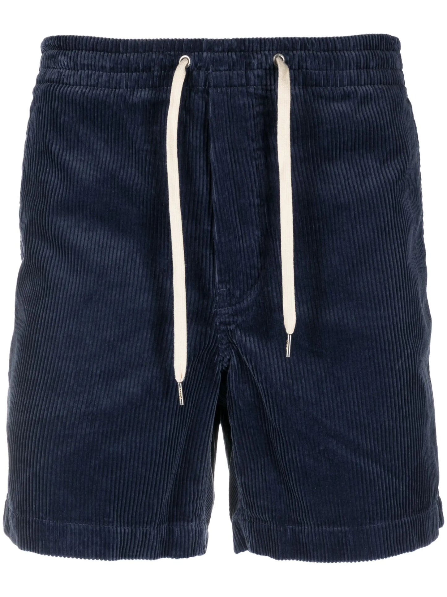 RALPH LAUREN Corduroy Drawstring-fastening Shorts Navy