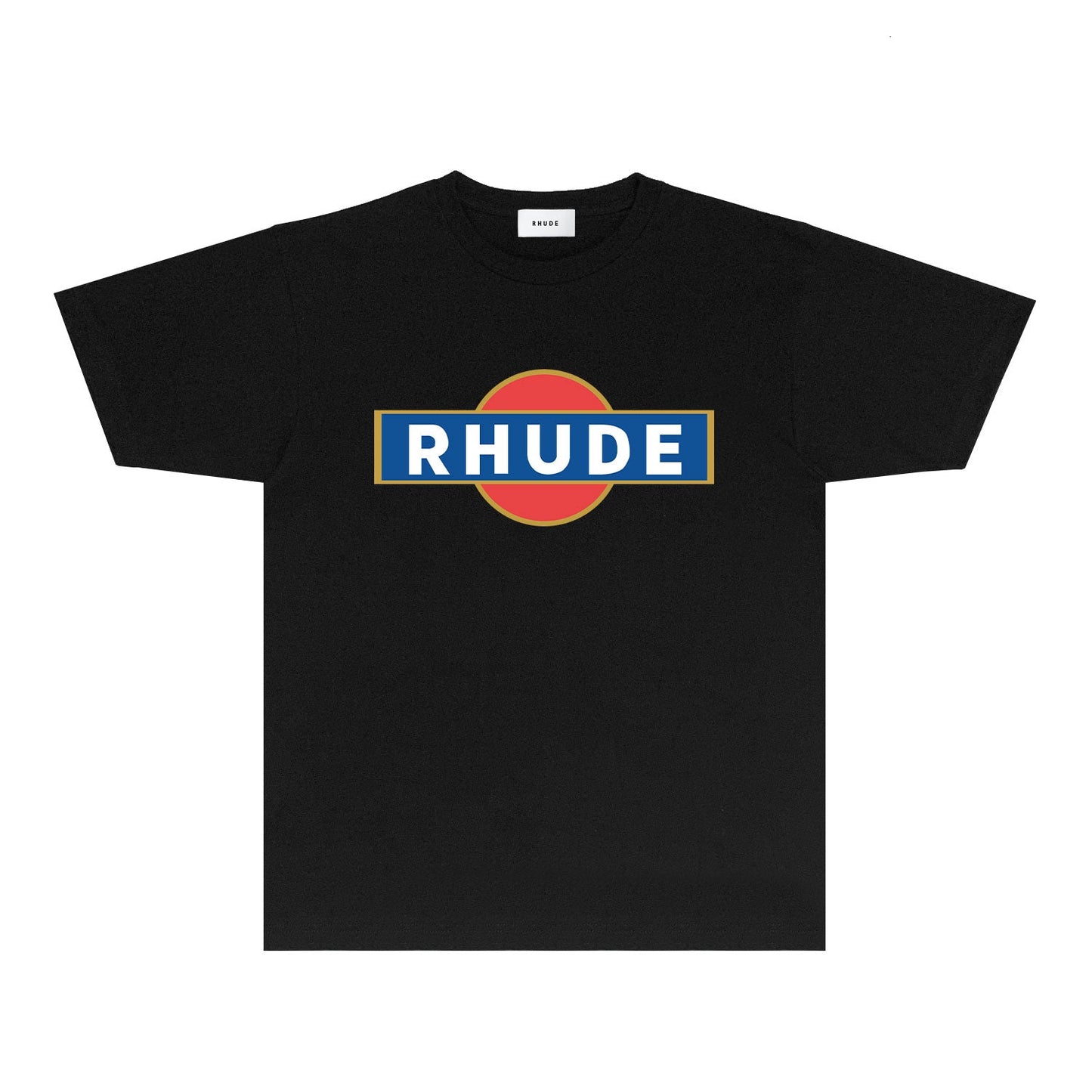 Rhude T-shirts Printed Trendy Pure Cotton