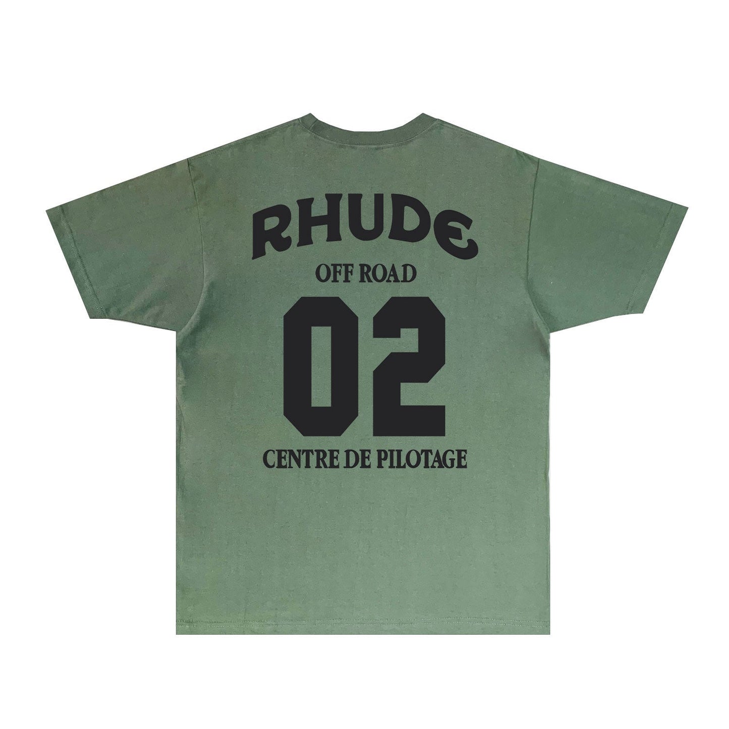 Rhude T-shirts Printed Trendy Pure Cotton