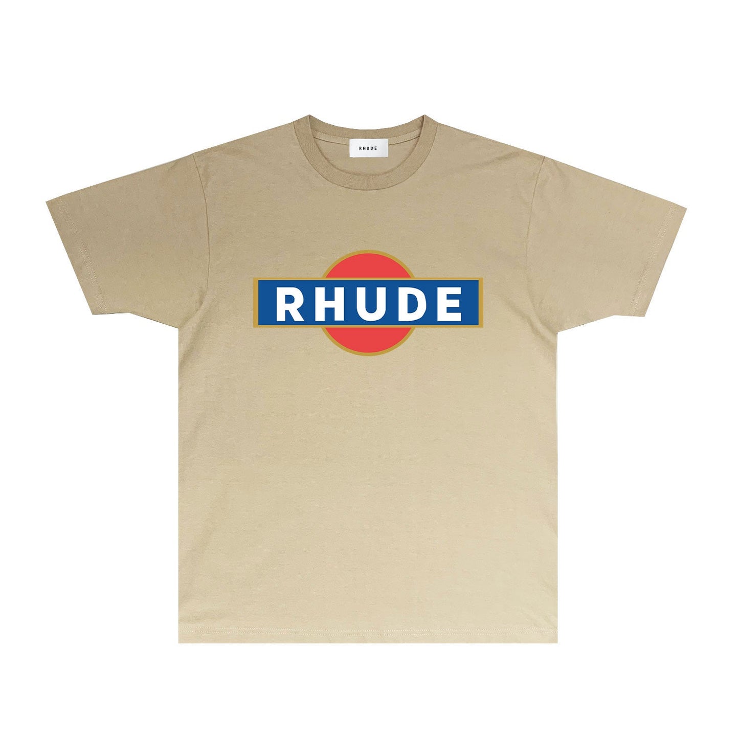 Rhude T-shirts Printed Trendy Pure Cotton
