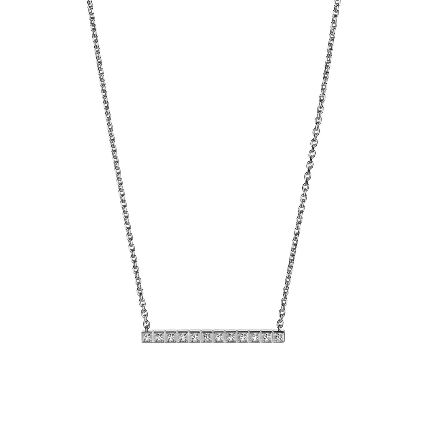 Chopard Ice Cube Full-Set Cubic Zirconia Necklace
