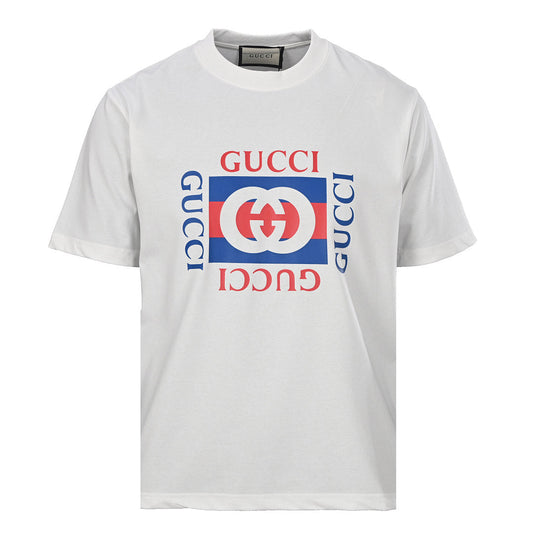 GUCCI Classic Square Print T-Shirt