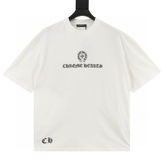 Chrome Hearts Sanskrit Horseshoe Print T-Shirt