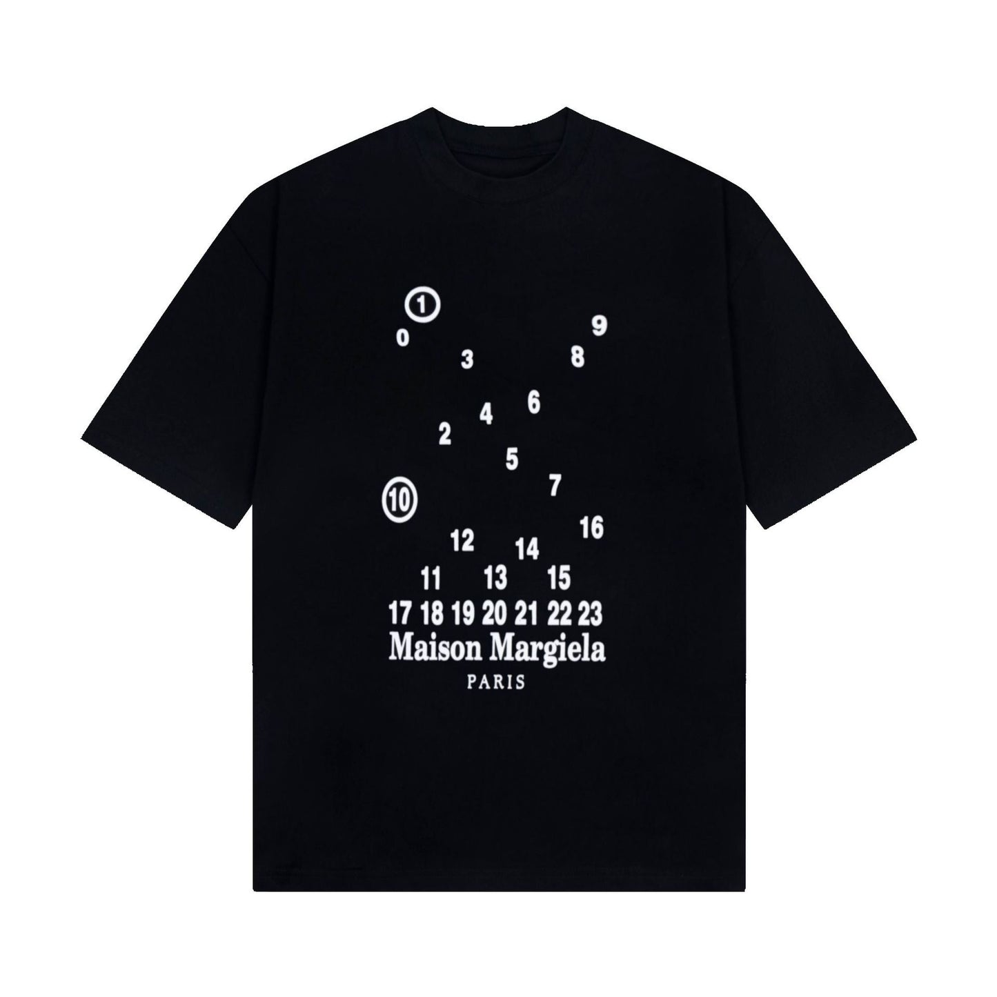 Maison Margiela T-shirt Crew Neck Loose Short Sleeve T-shirt